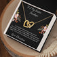 Interlocking Hearts Necklace “To My [Friend/Sister/Wife/Soulmate/Niece/Mom/Grandma]”