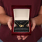 Interlocking Hearts Necklace "To Our [Friend/Sister/Niece/Mom/Grandma]"