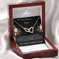 Interlocking Hearts Necklace "To Our [Friend/Sister/Niece/Mom/Grandma]"