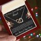 Interlocking Hearts Necklace “To Our Granddaughter [Name]”
